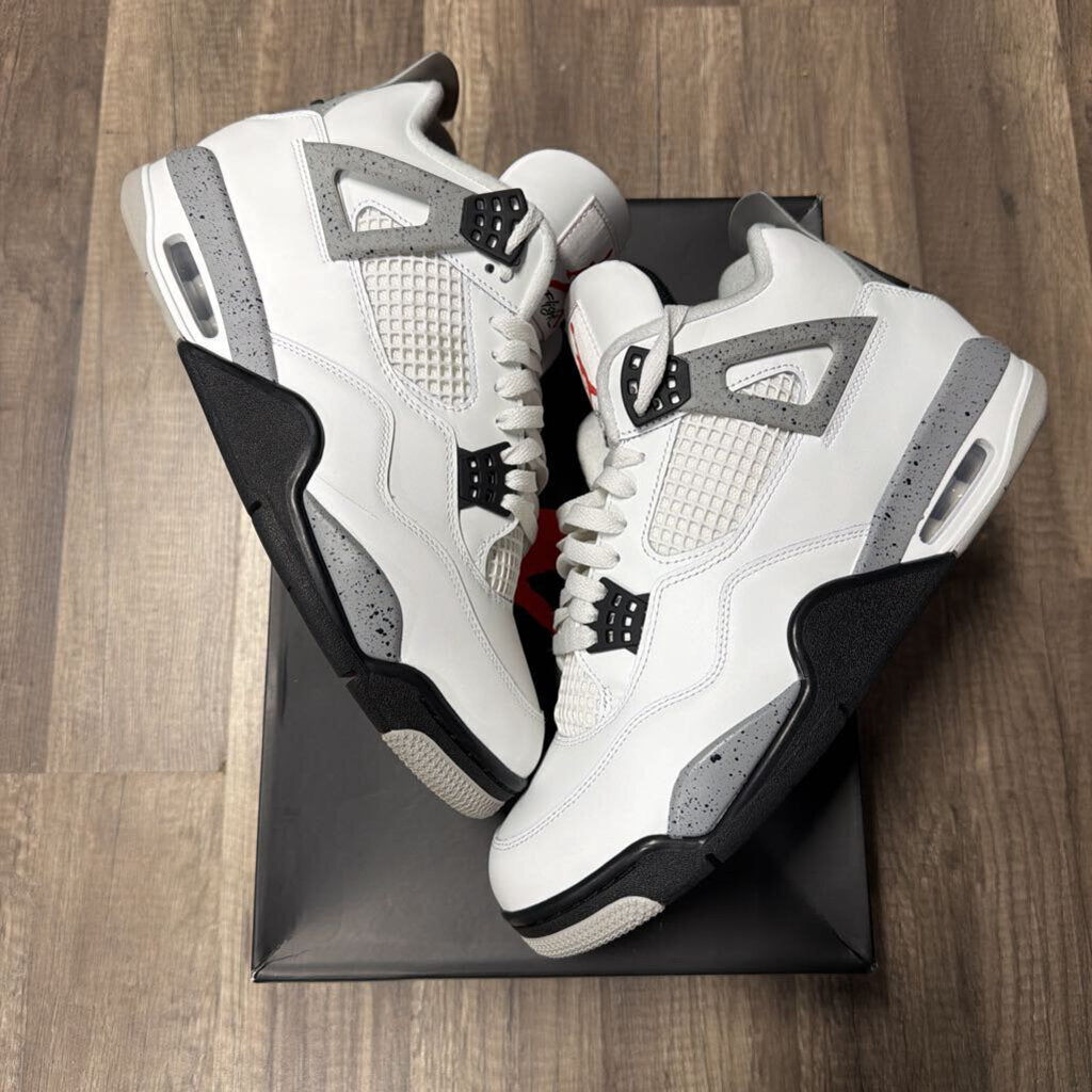 Jordan 4 White Cement