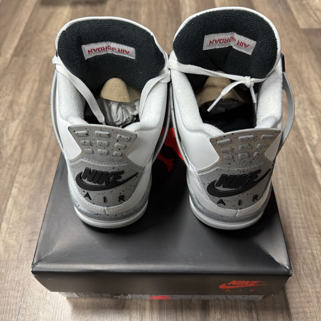 Jordan 4 White Cement