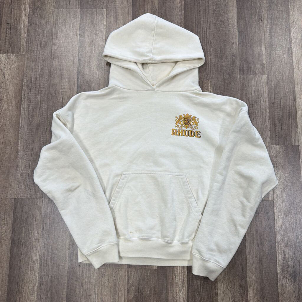 Rhude Hoodie Cream