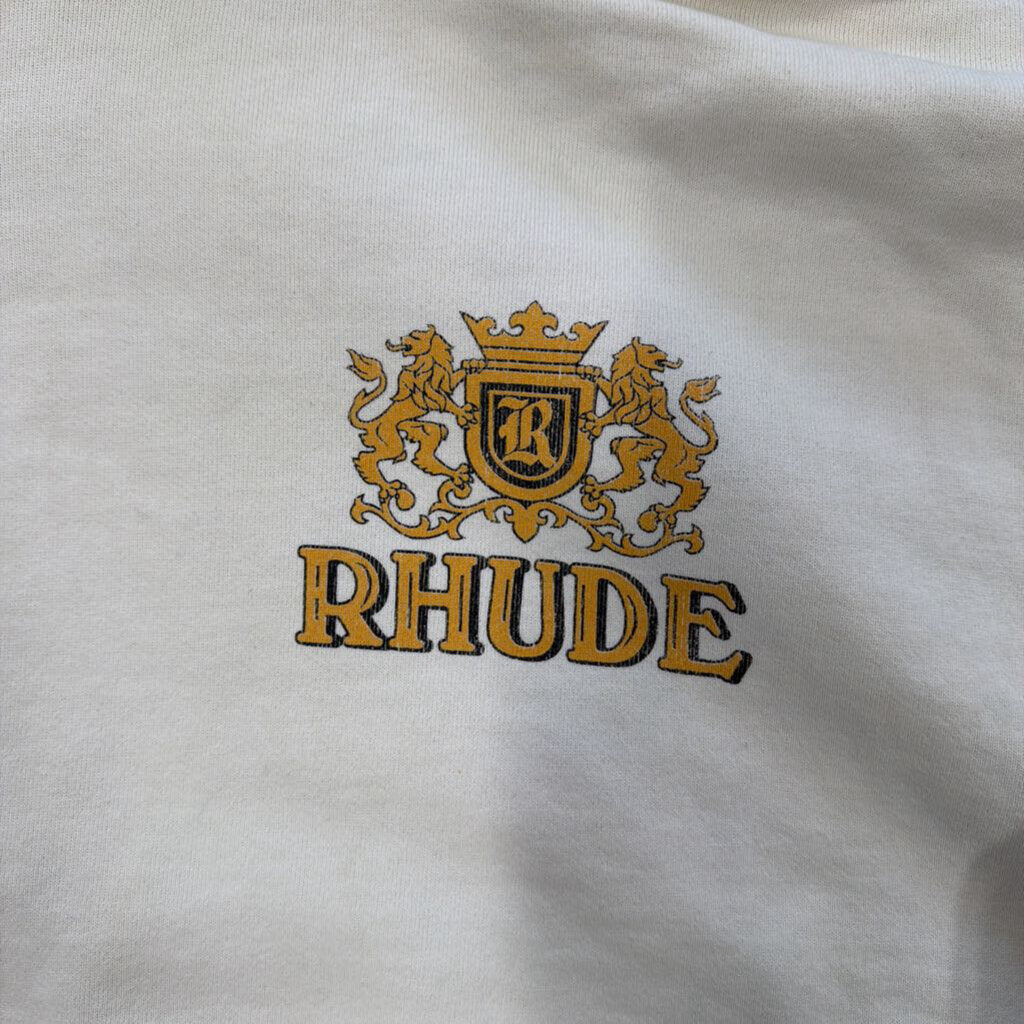 Rhude Hoodie Cream