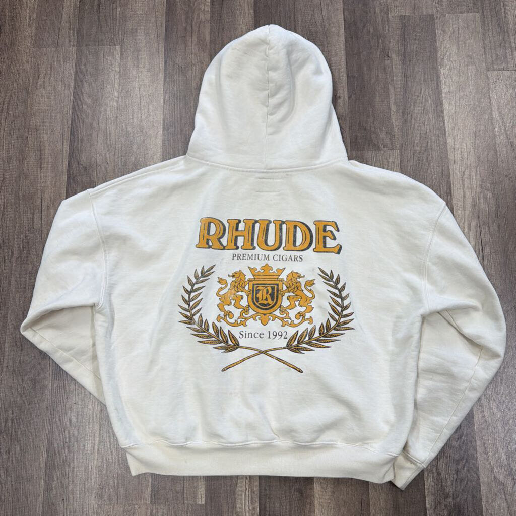 Rhude Hoodie Cream
