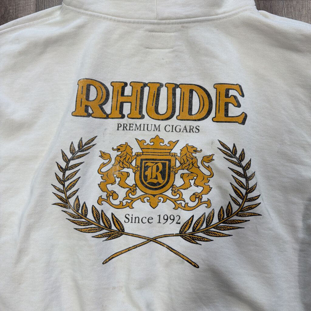 Rhude Hoodie Cream