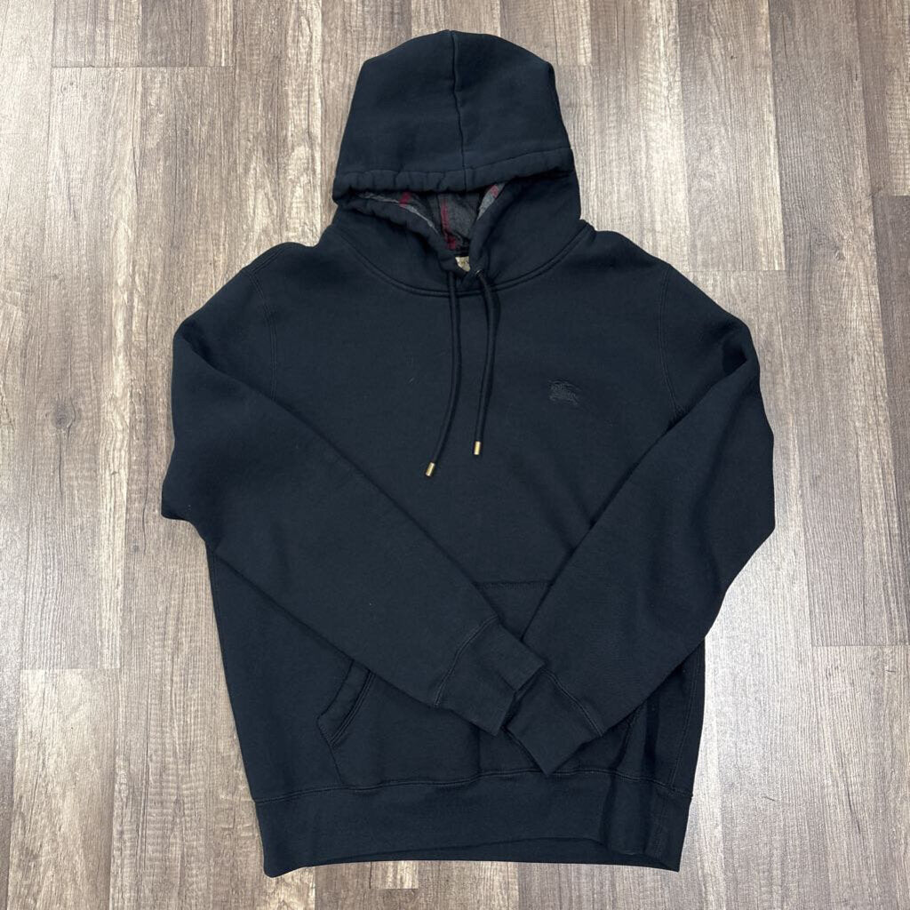 Burberry Hoodie Black Checker Hood
