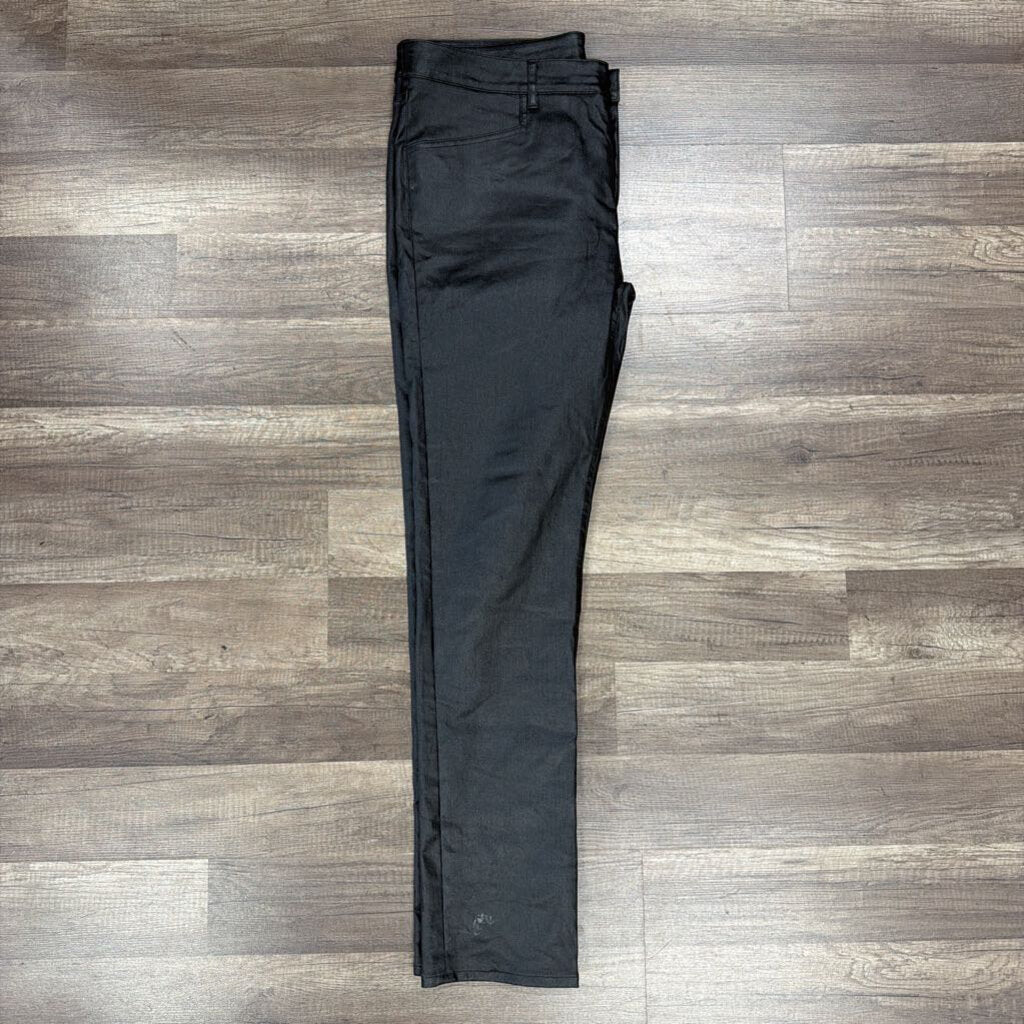 Rick Owens wax jeans black
