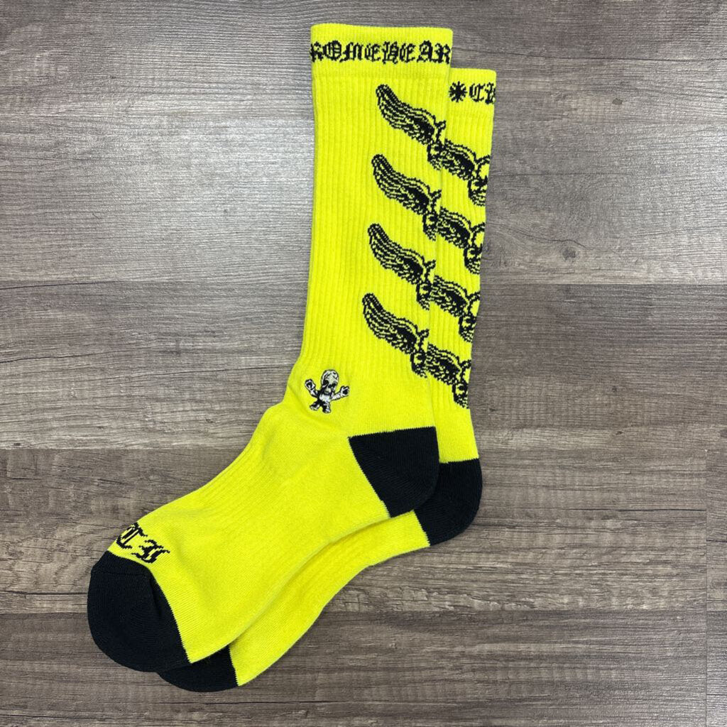 Chrome Hearts Yellow Foti Socks