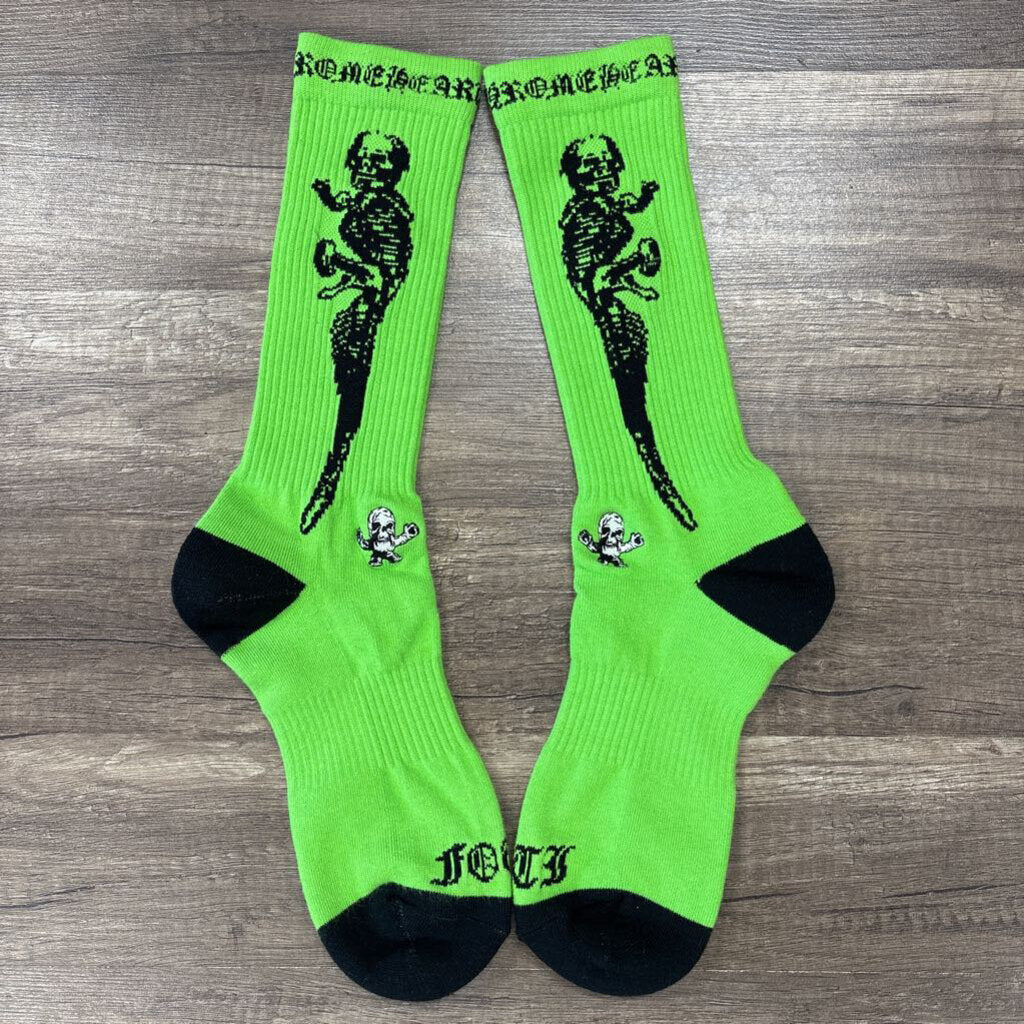 Chrome Hearts Green Foti Socks