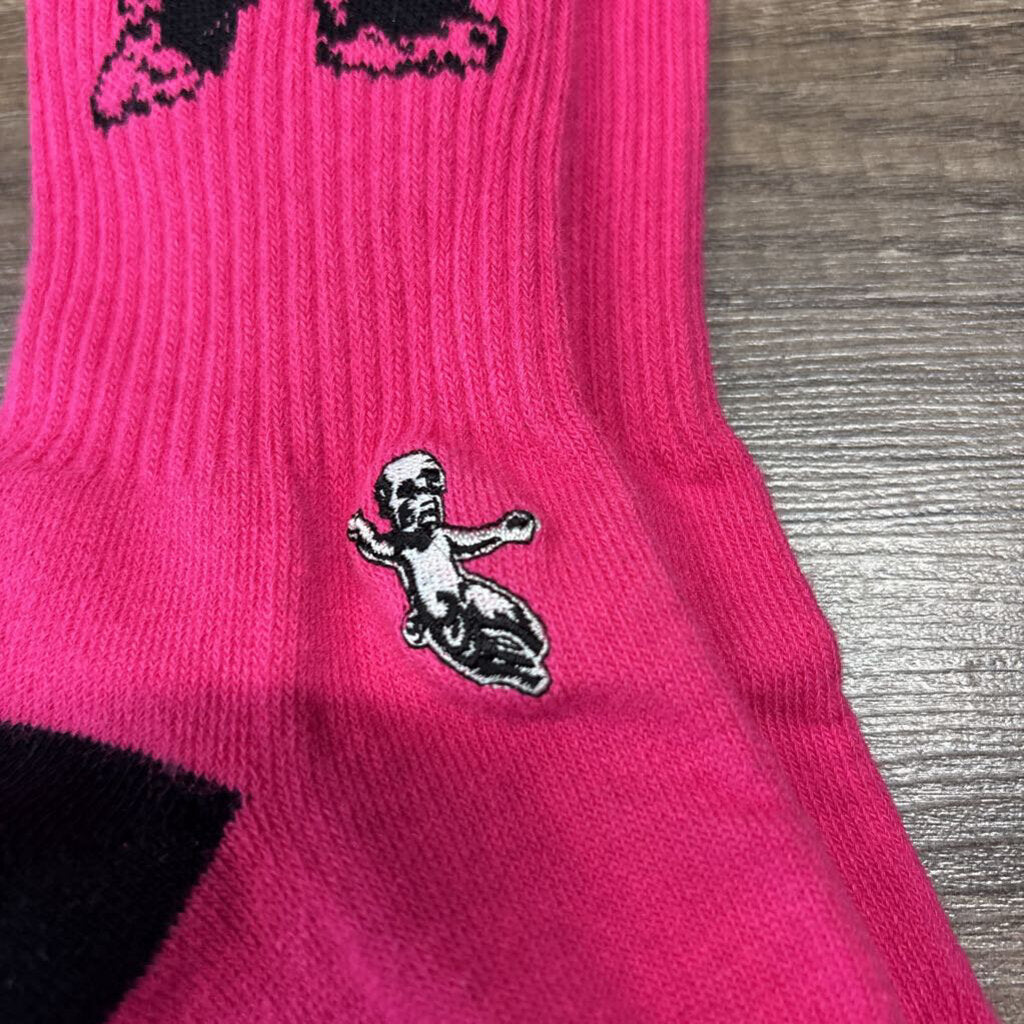 Chrome Hearts Pink Foti Socks