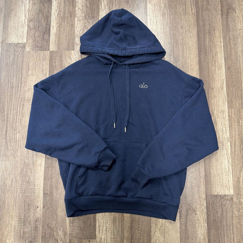 Alo Hoodie Navy Blue