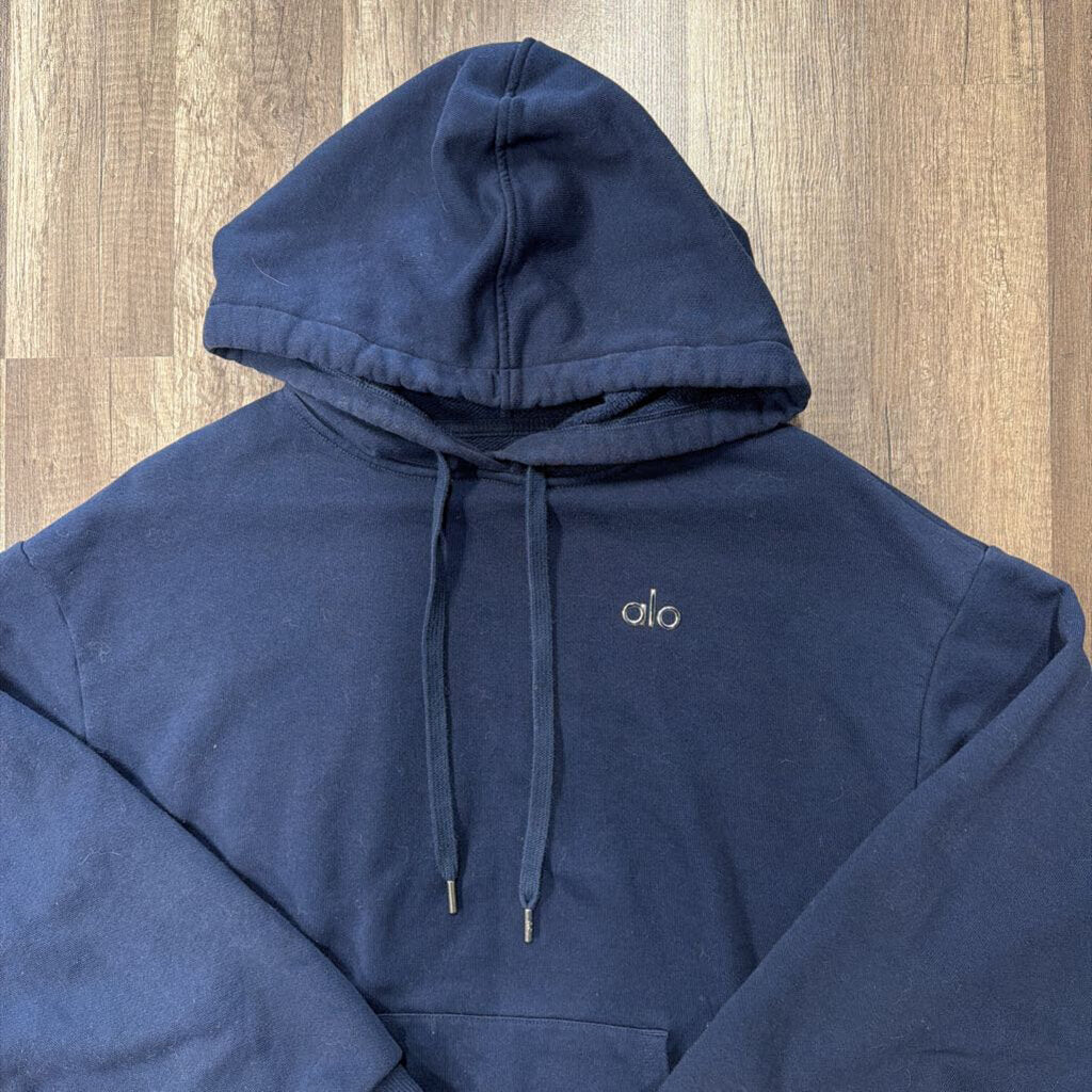 Alo Hoodie Navy Blue