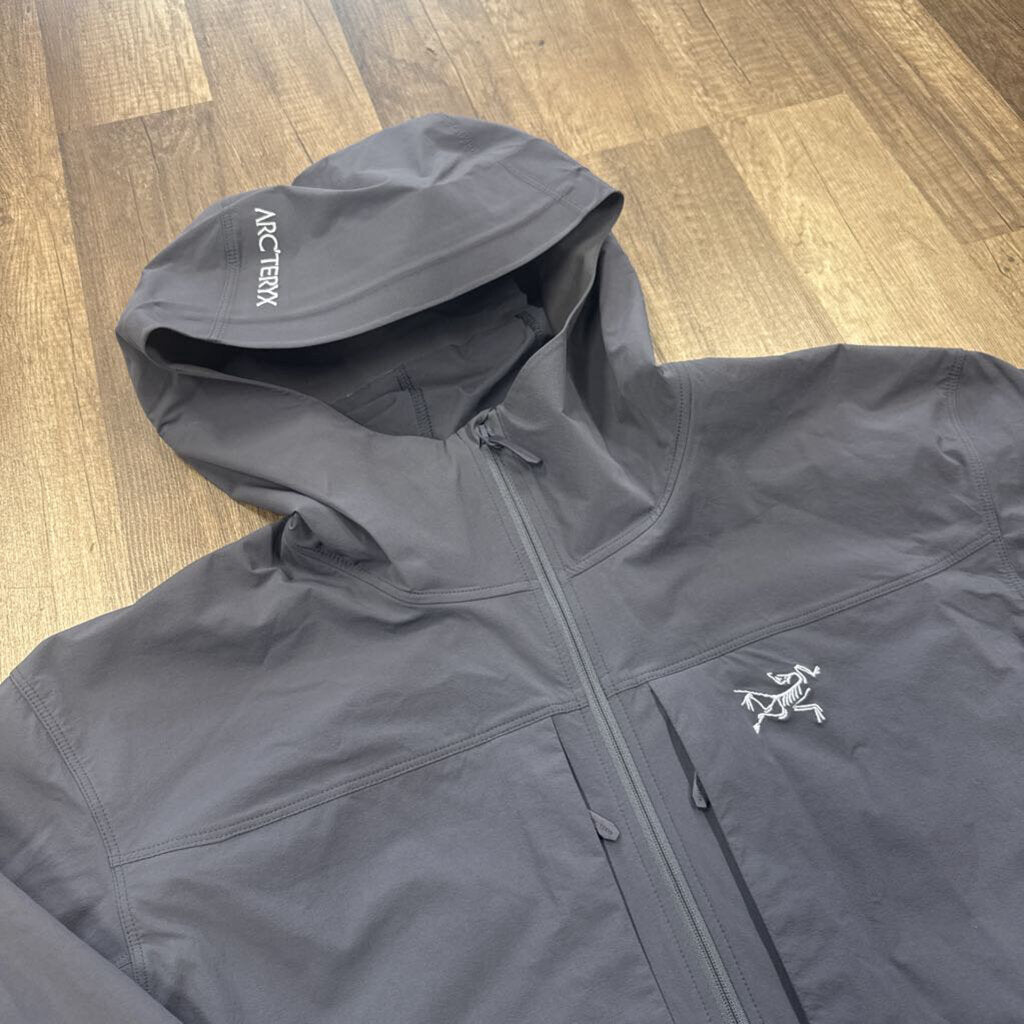 Arcteryx Light Zip Up Hoodie Grey