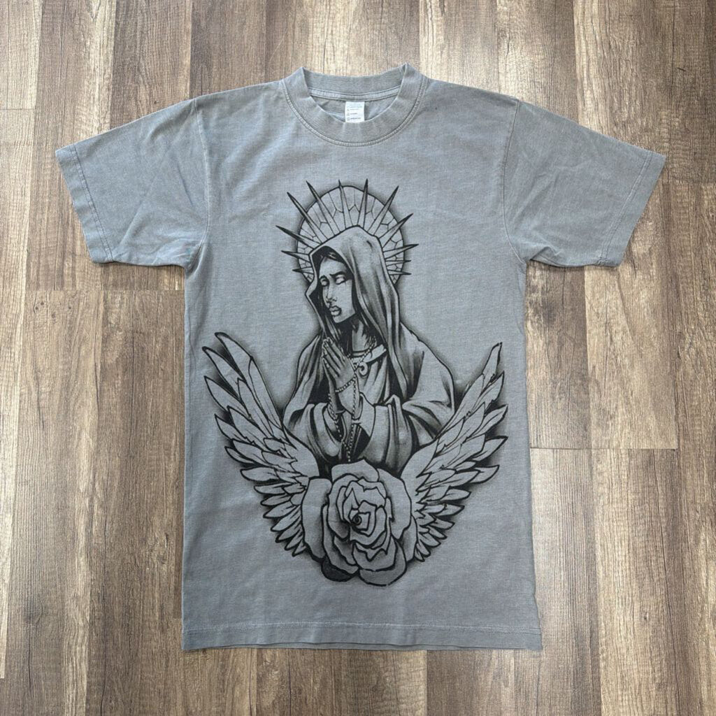 Saints Mary Shirt Grey