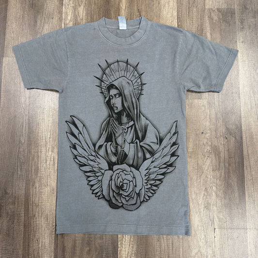 Saints Mary Shirt Grey