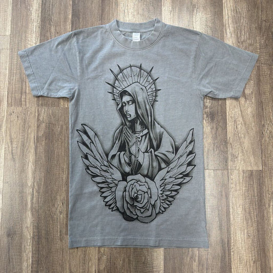 Saints Mary Shirt Grey