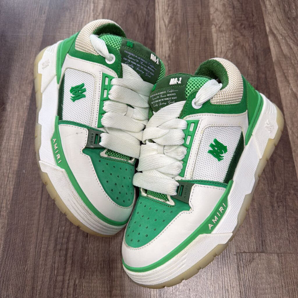Amiri Ma-1 White/Green
