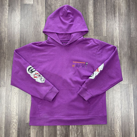 Chrome Hearts x Matty boy I want more purple hoodie