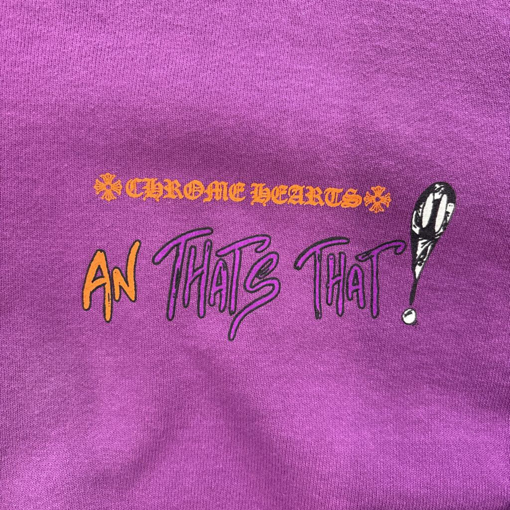Chrome Hearts x Matty boy I want more purple hoodie