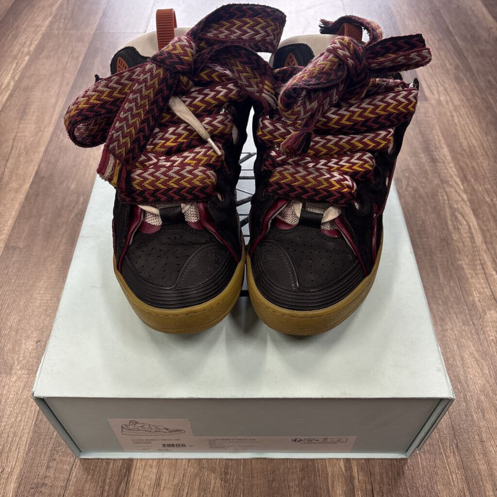 Lanvin black and burgundy