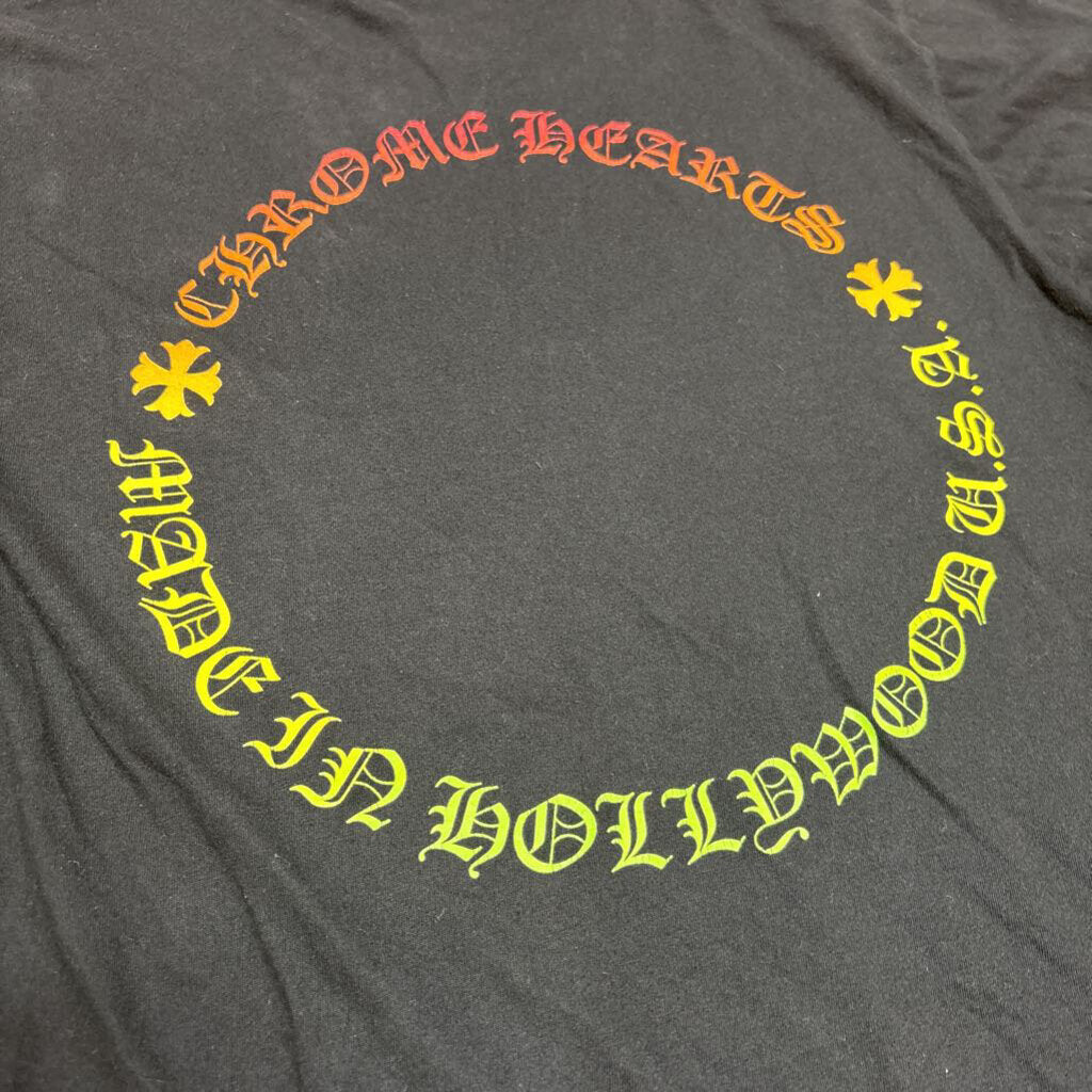 Chrome hearts gradient circle shirt