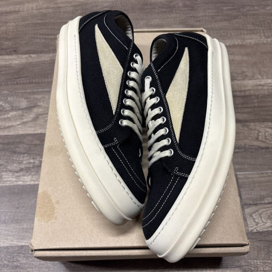 Rick owens vintage low canvas black white