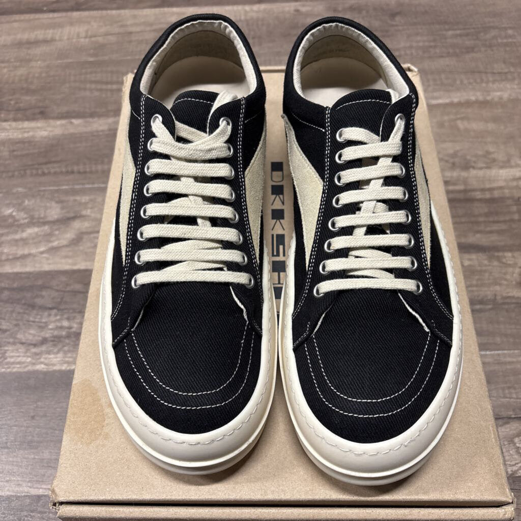 Rick owens vintage low canvas black white