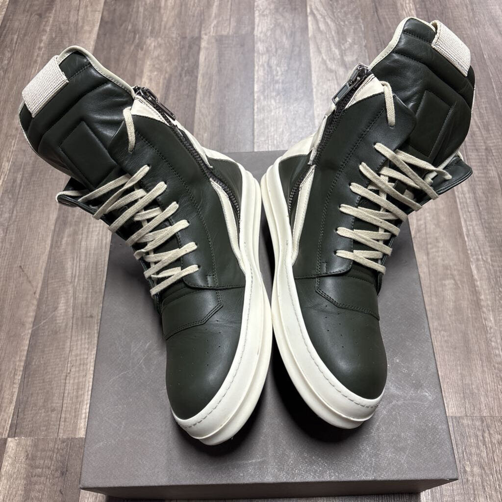 Rick owens geobasket olive green