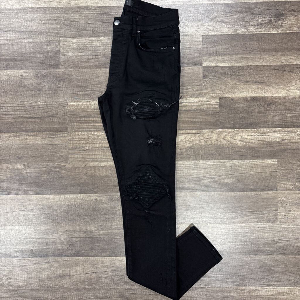 Amiri Jean mx1 black, black patch