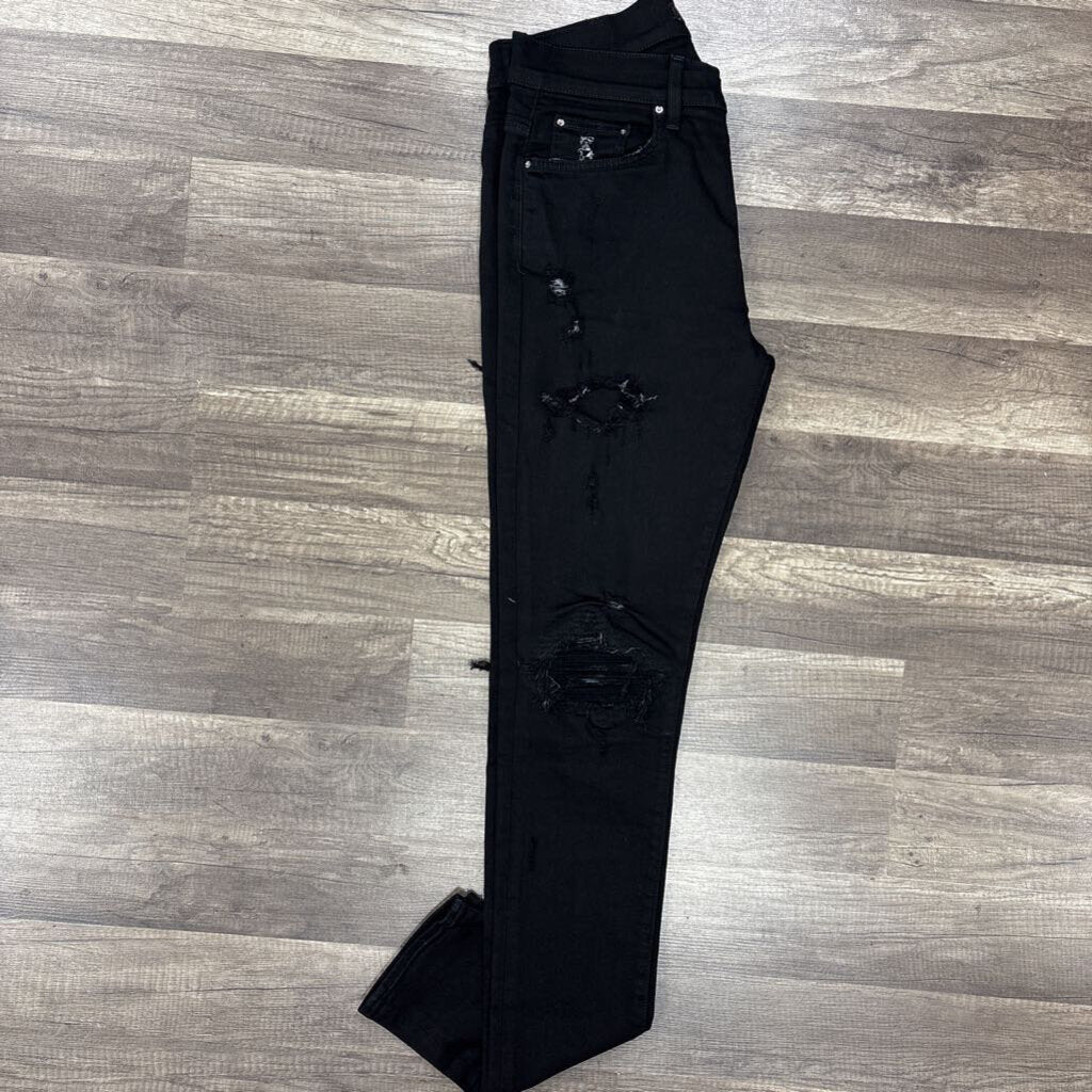 Amiri Jean mx1 black, black patch