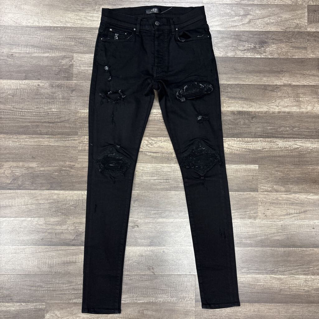 Amiri Jean mx1 black, black patch