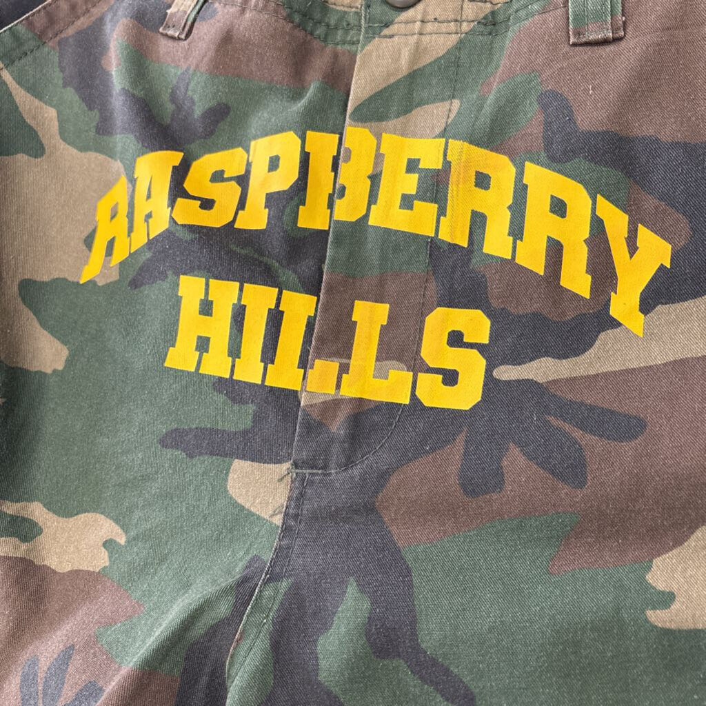 Raspberry Hills Camo shorts