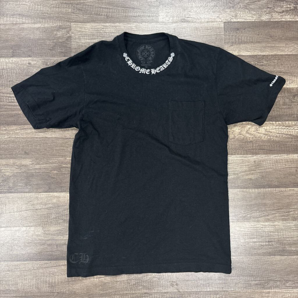 Chrome Hearts Shirt Neck Pocket Logo