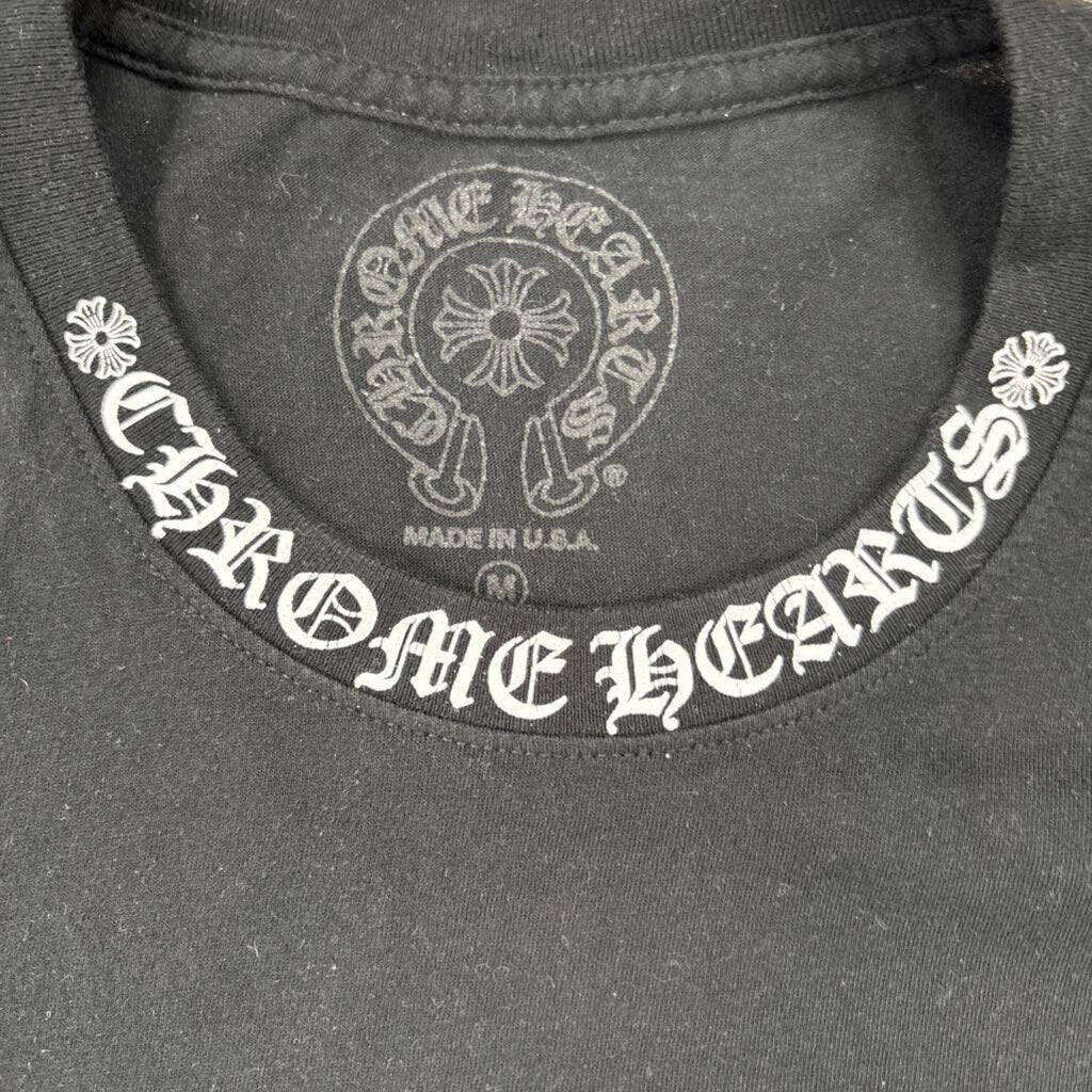 Chrome Hearts Shirt Neck Pocket Logo