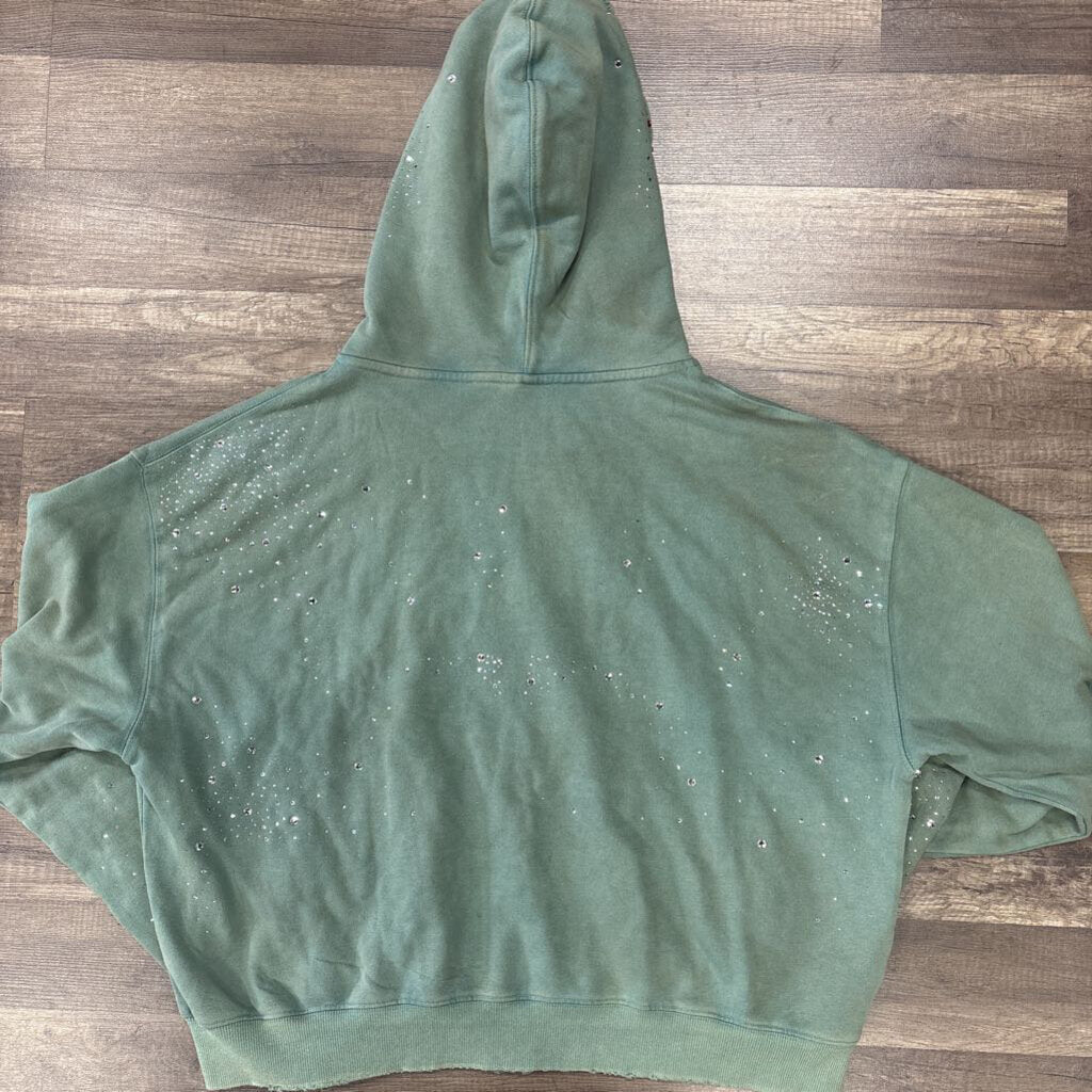 Valley zip up green yellow