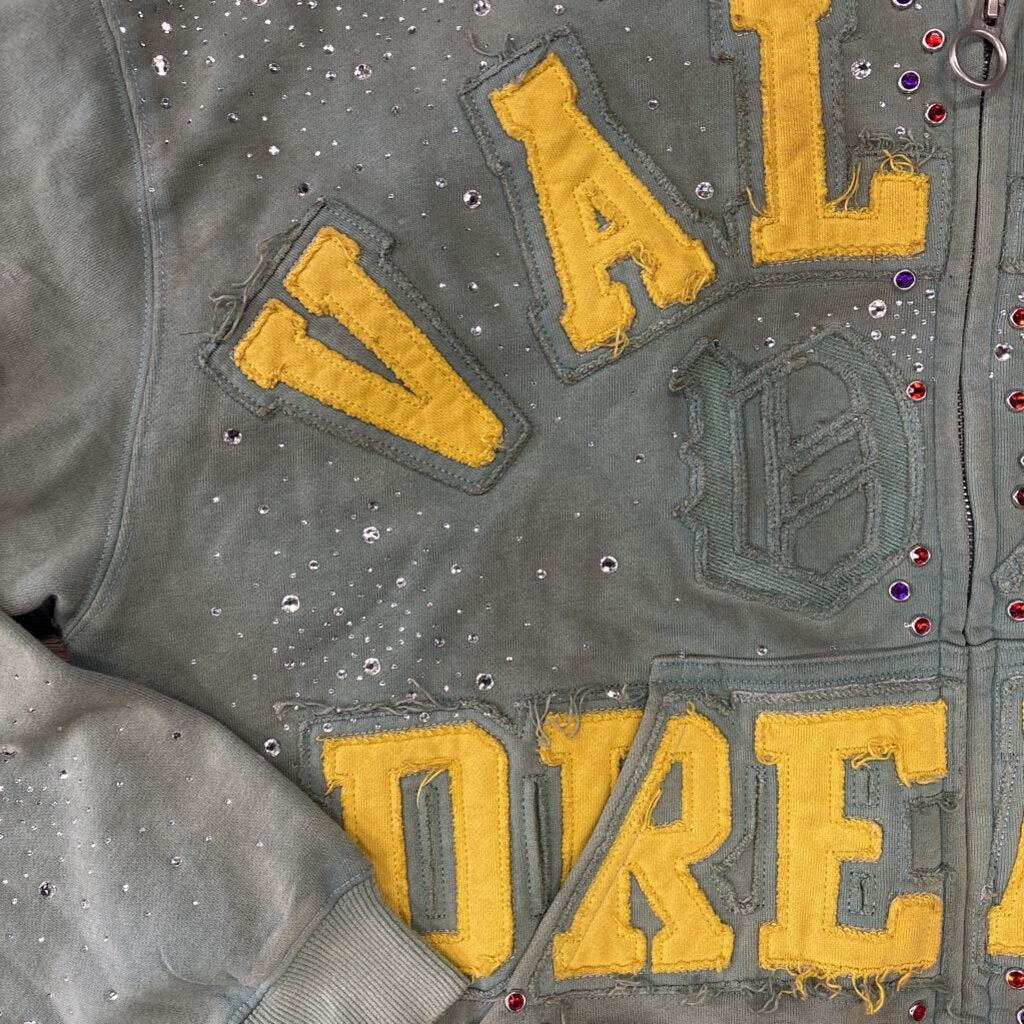 Valley zip up green yellow