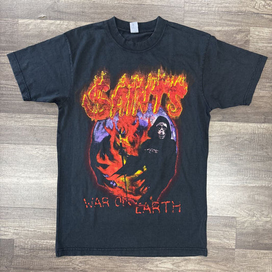 Saints war on earth shirt black