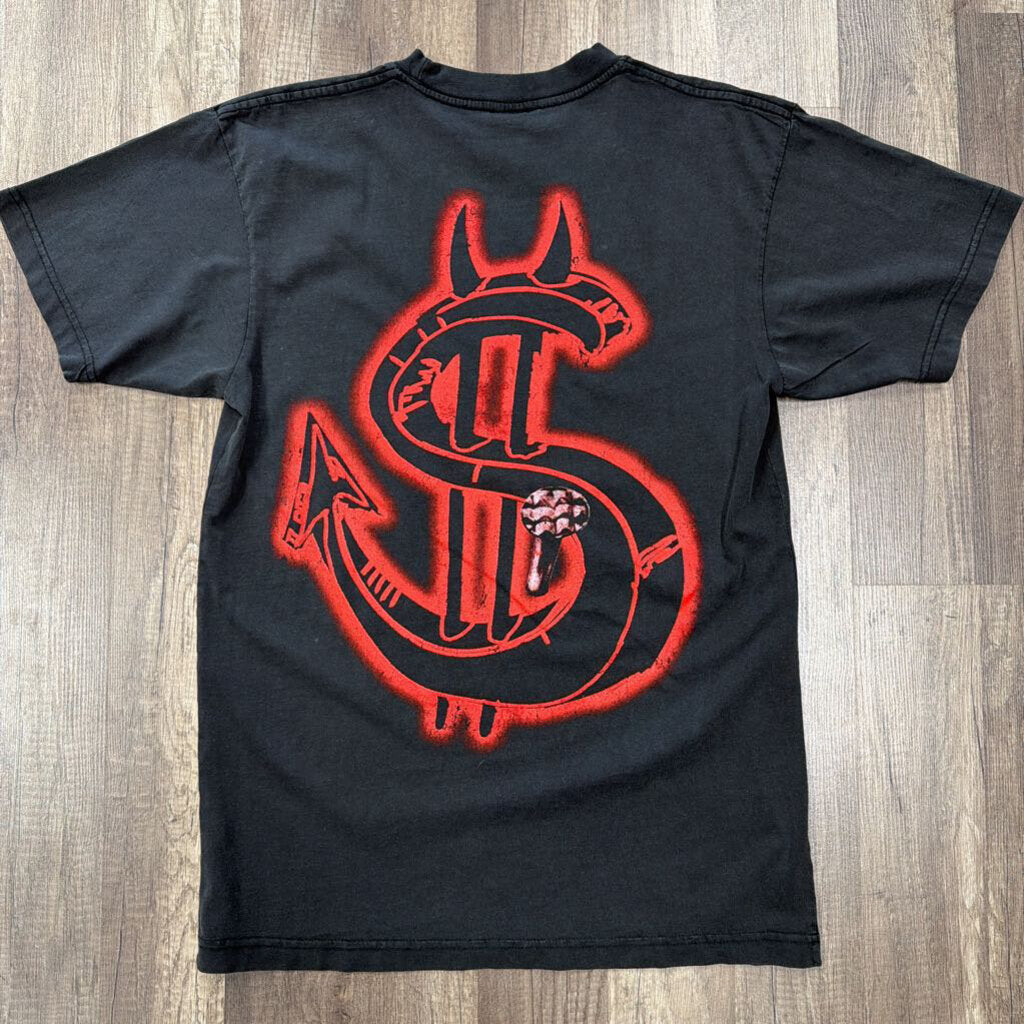 Saints death to sin shirt black red