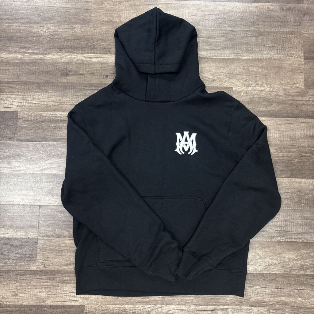 Amiri Hoodie Black MA Logo