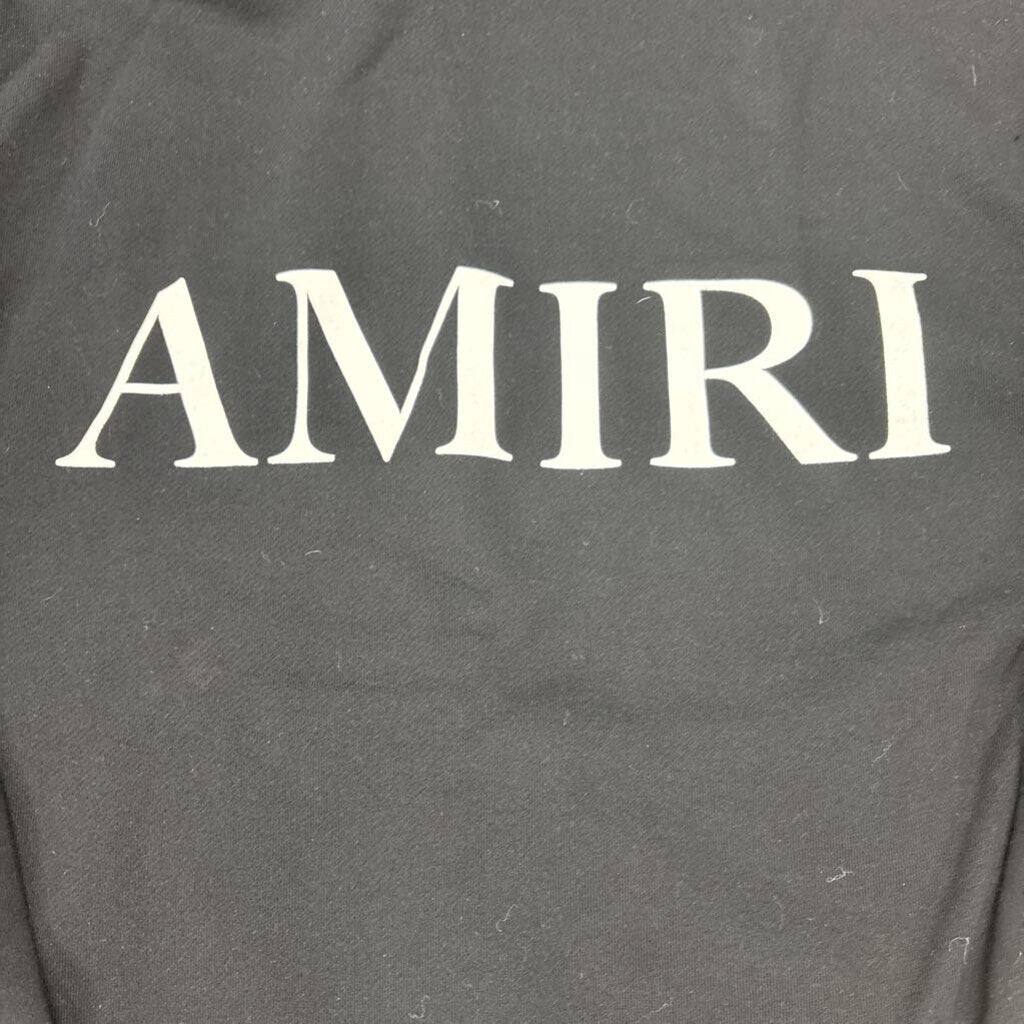 Amiri Hoodie Black MA Logo