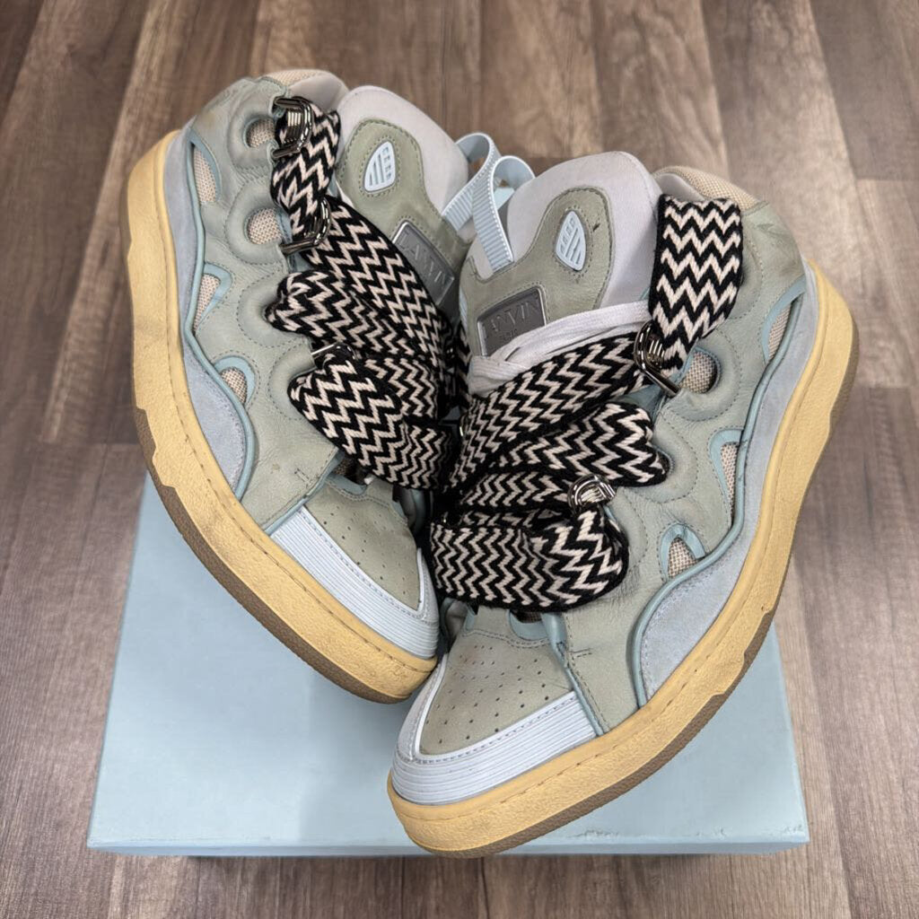 Lanvin Curb Sneaker Light Blue