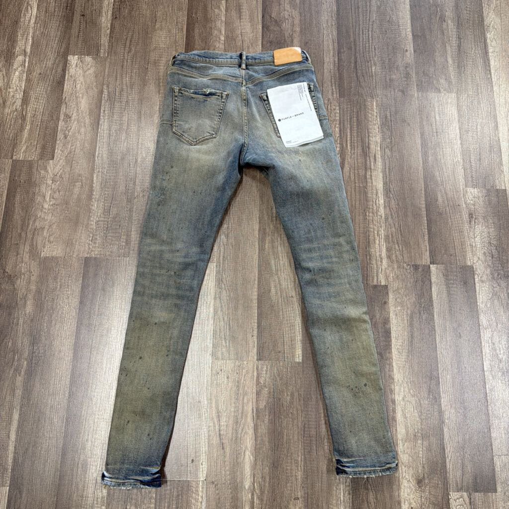 Purple Jean Light Sand Wash