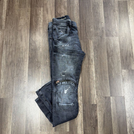 Gstar Jean Grey Zip Knee