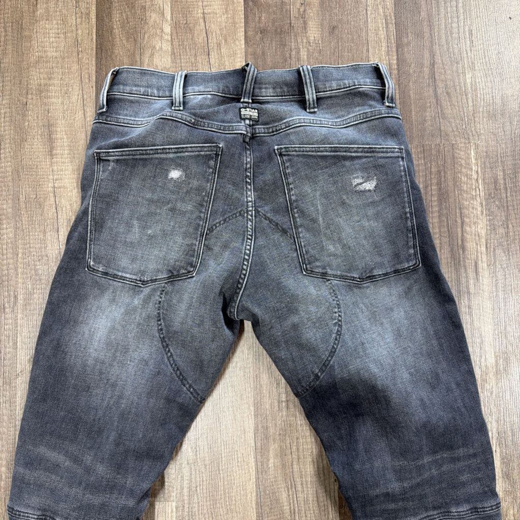 Gstar Jean Grey Zip Knee