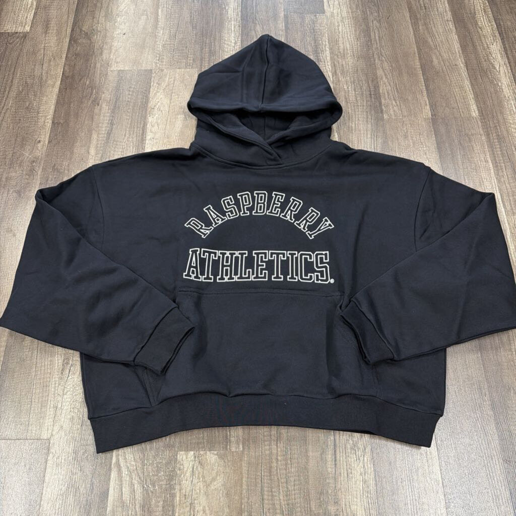 Raspberry Athletics Hoodie Black
