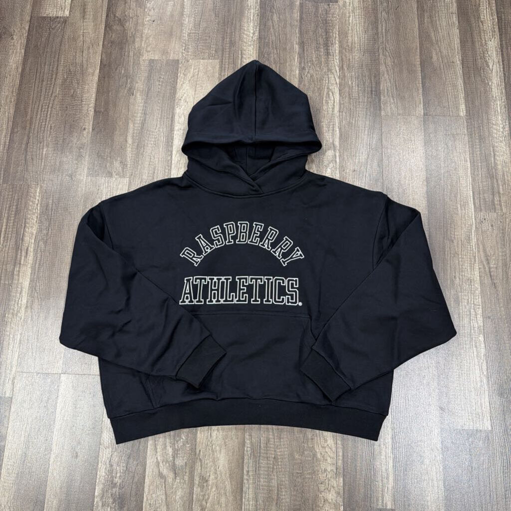 Raspberry Athletics Hoodie Black