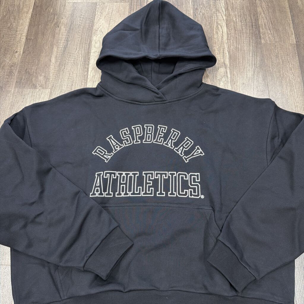 Raspberry Athletics Hoodie Black