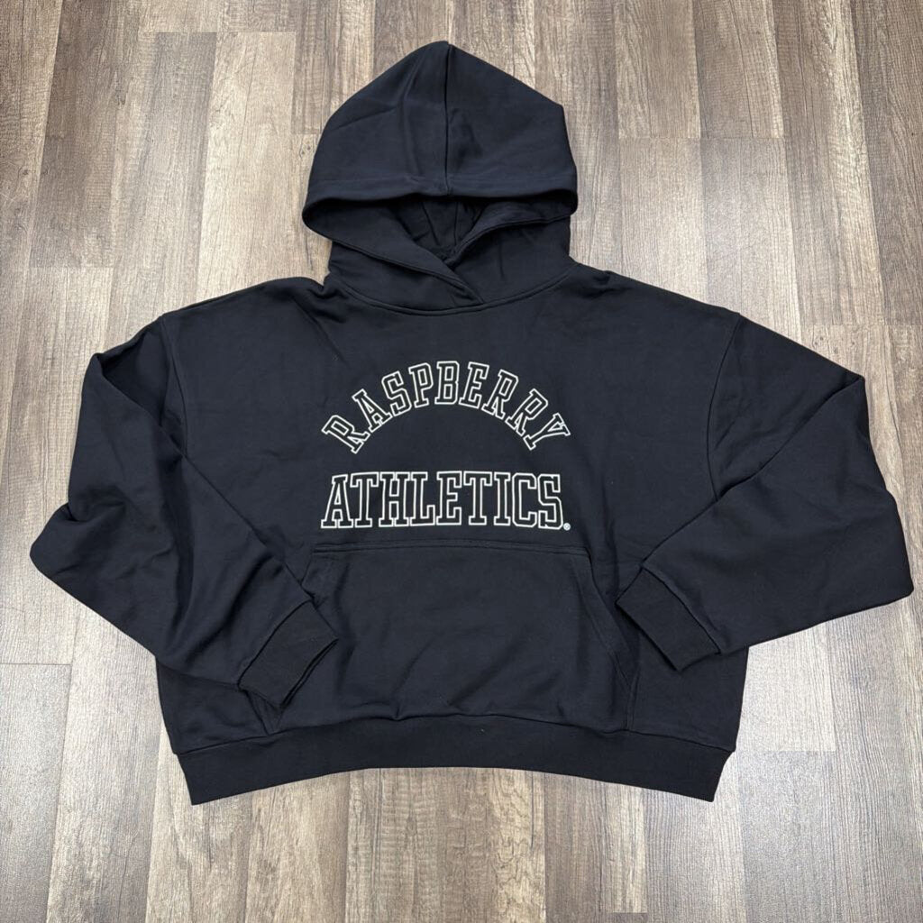 Raspberry Athletics Hoodie Black