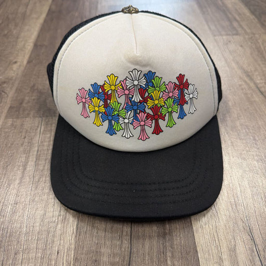 Chrome Hearts Multi Color Cross Trucker Hat