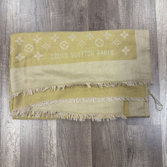 Louis Vuitton Beige Monogram Scarf