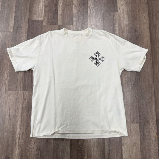 Rhude Cross Shirt Cream