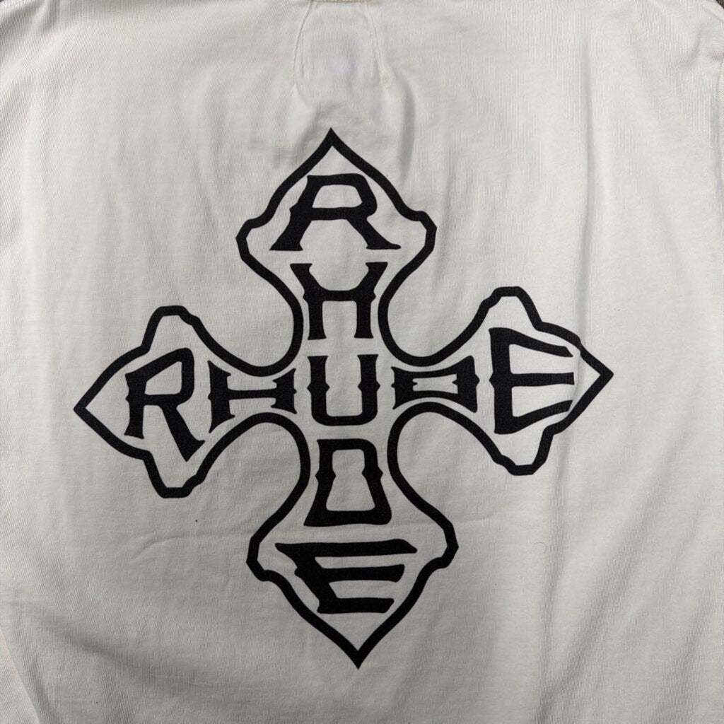 Rhude Cross Shirt Cream