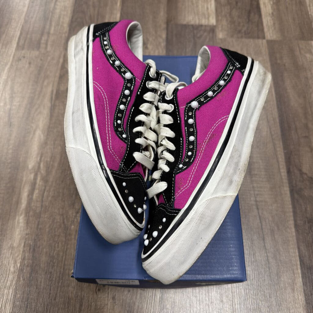 Vans Lx Old School 36 Pearlized Fuchsia Red